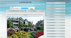 Desktop Screenshot of landscapingpictures.net