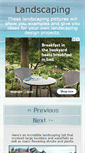 Mobile Screenshot of landscapingpictures.net